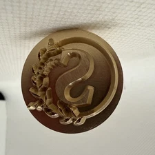 Letter Wax Seal Stamp Alphabet S Wooden Handle Removable Brass Head Classic