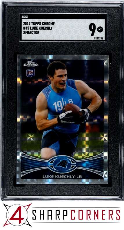 Luke Kuechly Topps Chrome #45 Xfractor