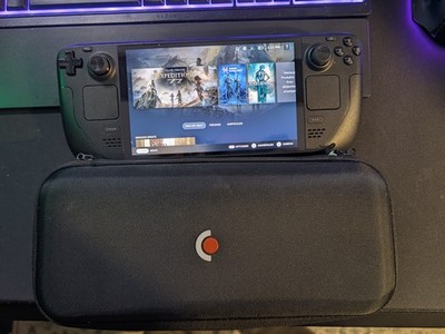 Valve Steam Deck OLED 512GB Schwarz | Top Zustand | Rechnung 06/2026 | Tasche