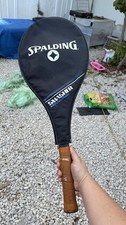 Spalding Smasher 100 Graphite Tennis Racquet with Cover Second Racquet