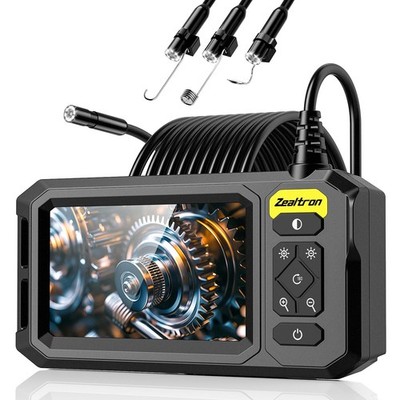 16.5ft Borescope with Light, 1920P HD Endoscope Inspection Camera, 8mm Lens