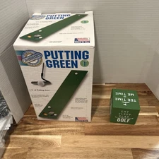 Spalding Putt A-Bout Putting Green Non Skid Golf Game Practice Mat Loc 