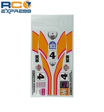 Associated RC10 Team Car Kit Decal Sheet ASC6120