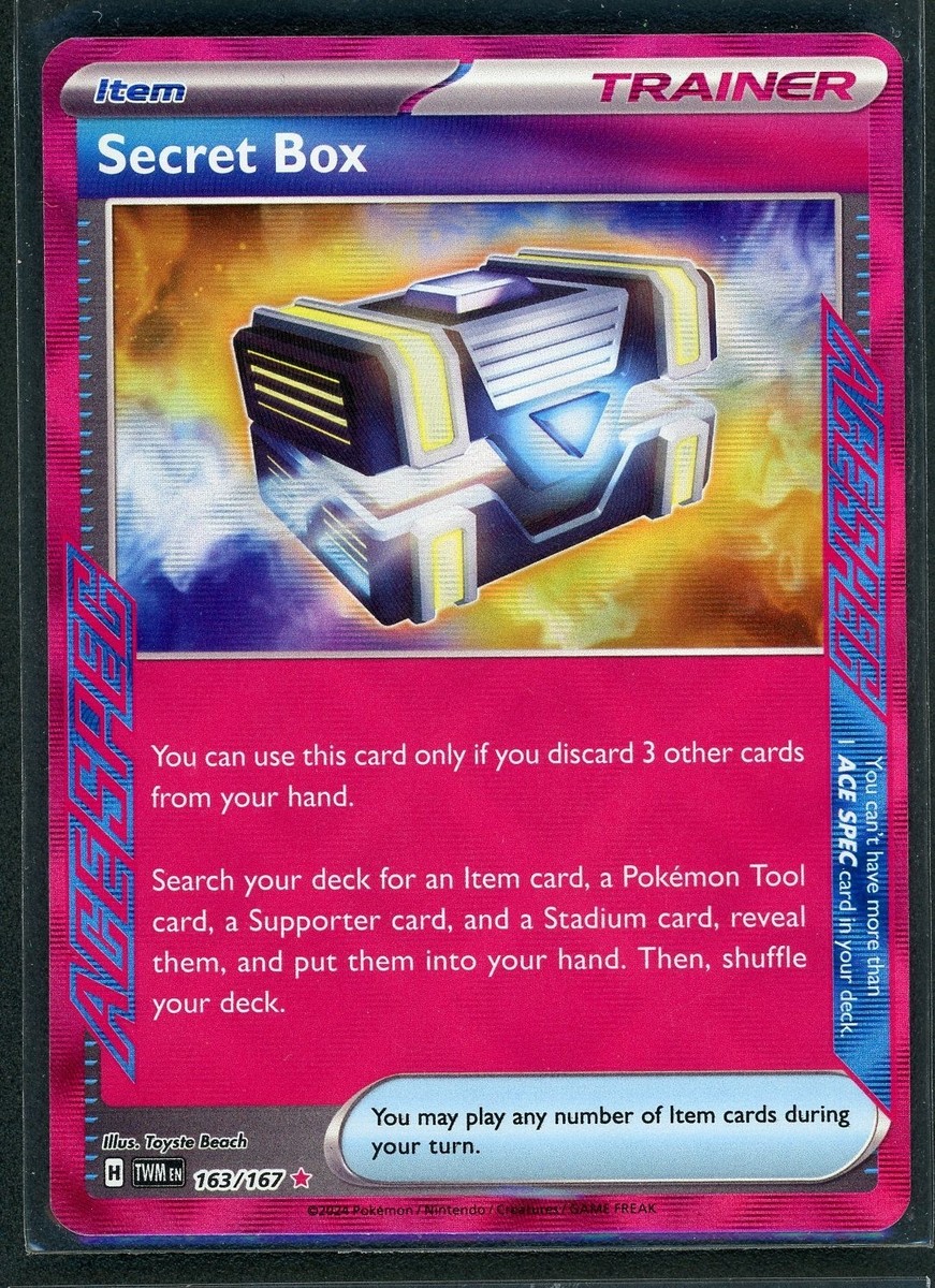 Secret Box ACE SPEC 163/167 Pokemon S&V Twilight Masquerade Near
