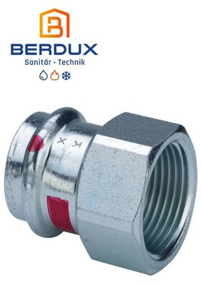 Viega Pressfitting Übergang 28x3/4'' IG 1 Stück Prestabo  / Heizung / C-Stahl NEU