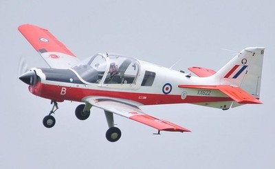 Beagle B-120 120 Bulldog Series Desktop Wood Airplane New Model Small Scale 1/32