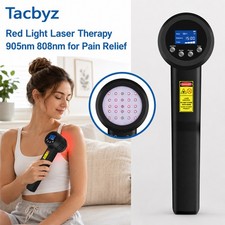 8W LLLT Laser Therapy 5x905nm 20x808nm NIR for Sprains Strains Joint Pain Relief