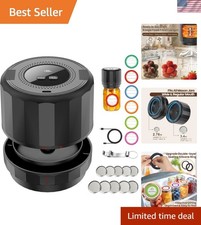 Automatic Vacuum Sealer for Mason Jars - Preserve Food Freshness Effortlessly