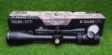 Athlon Talos 6-24x50 Capped SF Riflescope w/ SFP BDC 600 IR MOA Reticle - 215012