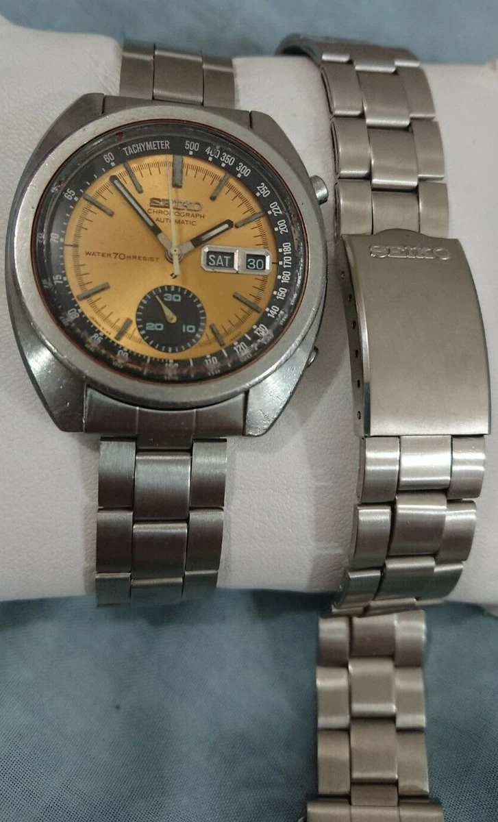 Vintage Genuine Seiko Automatic Chronograph 6139-6012 (Bracelet