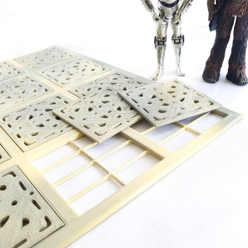 JABBA'S PALACE BODEN RANGCOR PIT ROST für 3,75 ZOLL (1:18) FIGUR DIORAMA - Bild 7 von 9