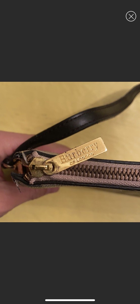 Burberry Nova Check Baguette Womens Shoulder Bag Y2K 2000's Purse