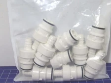 Colder Products (HFC22635) 3/8 Nominal Flow 3/8 ID Male Hose Barb-Male 10 pcs