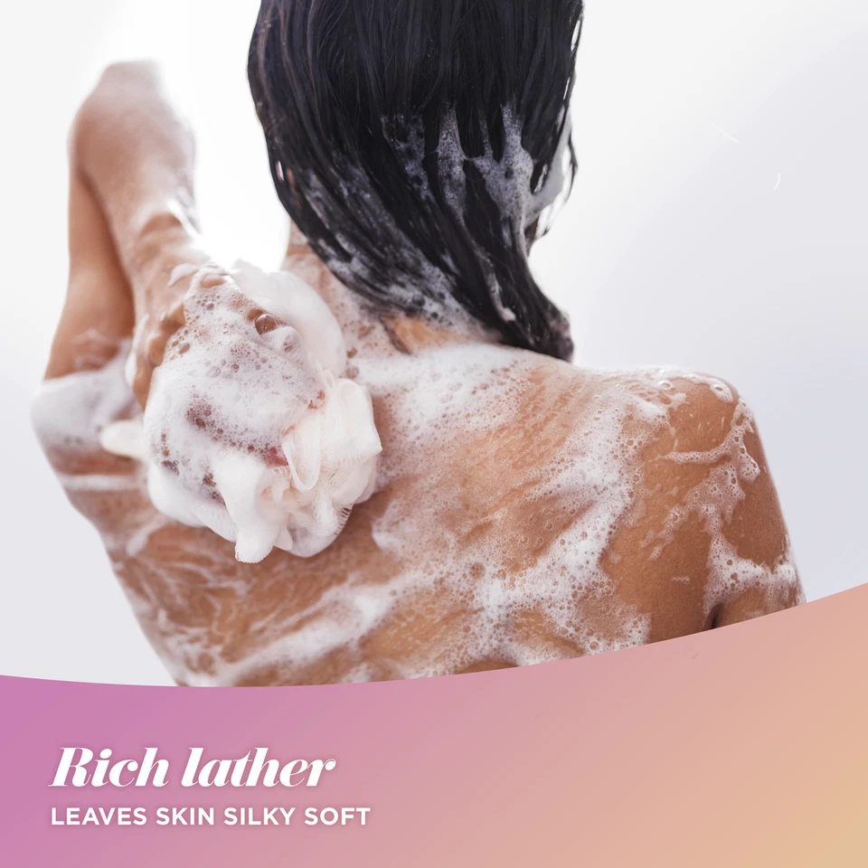 Мыло Caress Bar для женщин, ежедневное шелковое белое персиковое и оранжевое для всей кожи - Изображение 4 из 4