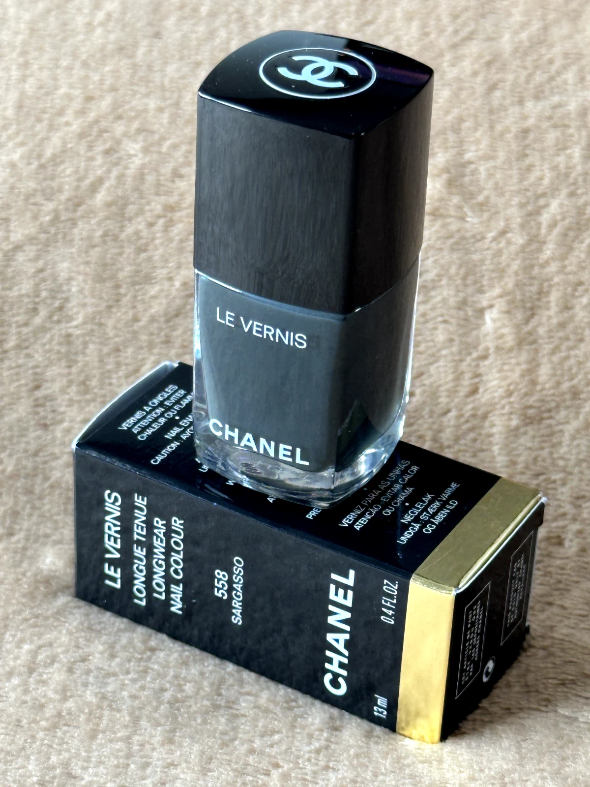 CHANEL Le Vernis SARGASSO 558 Nail Colour Ltd Edition