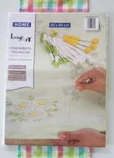 Sticken -  Tischdecke - Mitteldecke - Handarbeit 