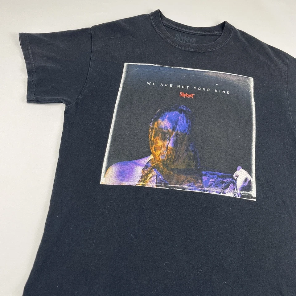 Slipknot We Are Not Your Kind T Shirt Size Medium Black Heavy Metal Band Tee - Image 2 of 4