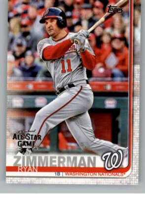 2019 Topps All-Star Edition #133 Ryan Zimmerman Washington Nationals