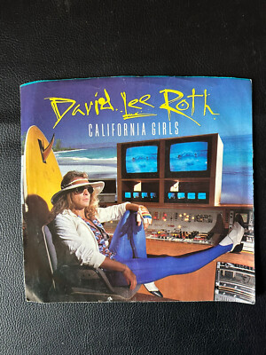 DAVID LEE ROTH- CALIFORNIA GIRLS 45-RPM 7  Warner Bros. 7-29102