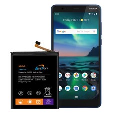 For Nokia 3.1 Plus TA-1124 Cricket High Capacity 3600mAh Rechargeable Battery US