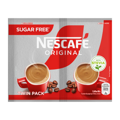 Nescafe 3in1 Twin Pack by 10s (Creamy White Sugar Free / Original)
