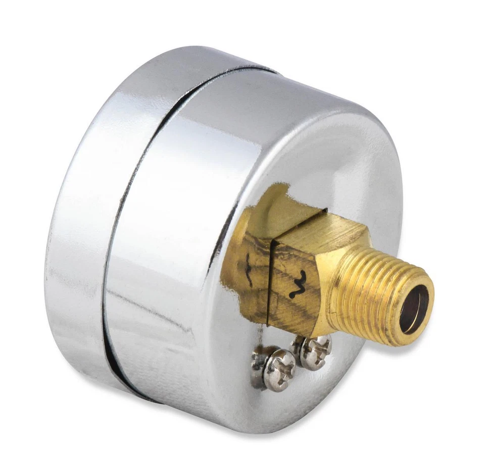 Bloque de combustible Mr Gasket 1560 con manómetro de presión de combustible Foto 4 de 4