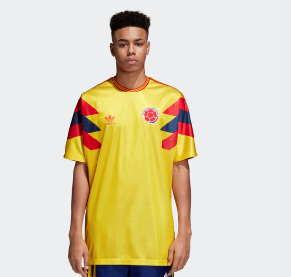 colombia 1990 world cup jersey