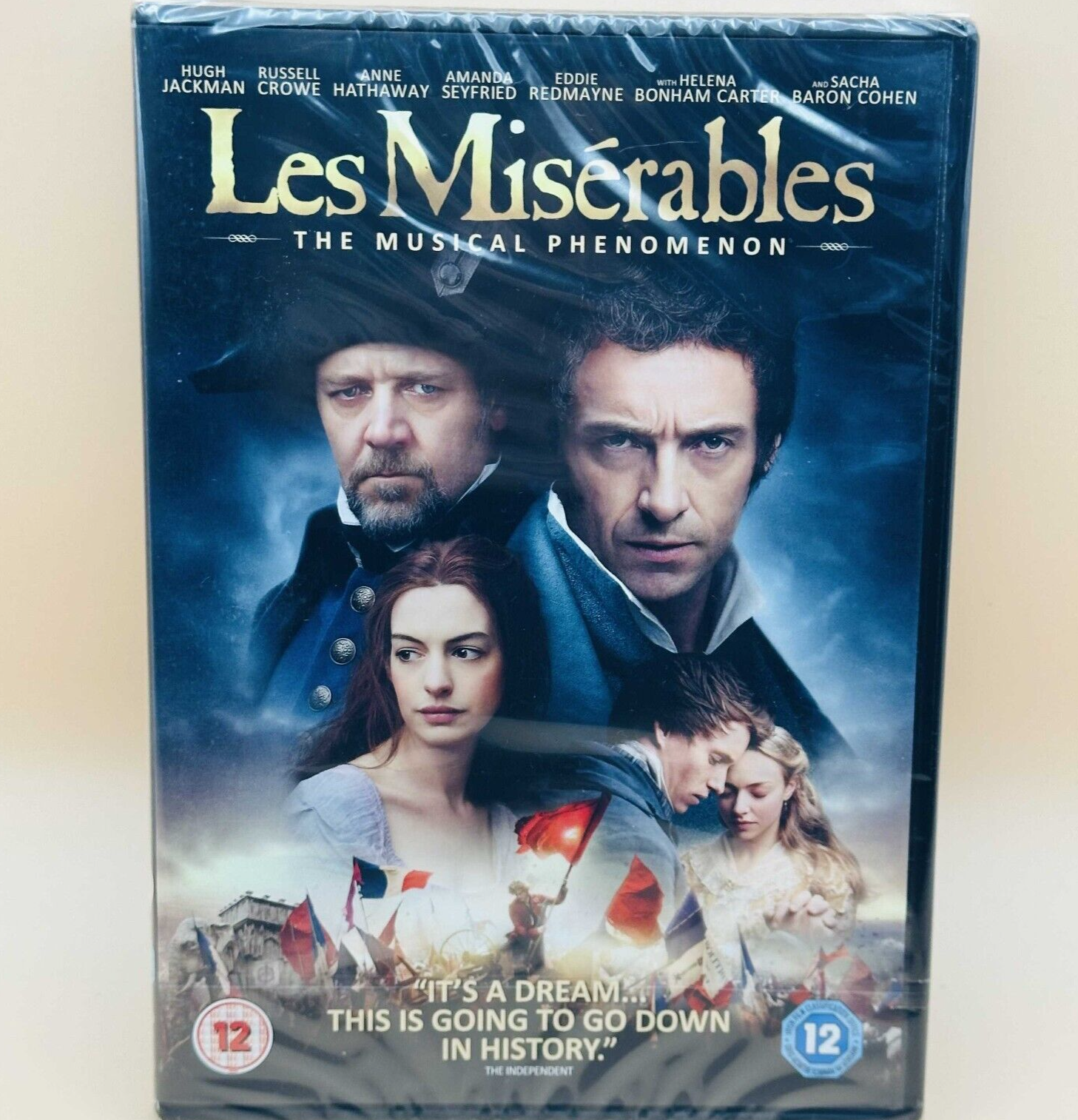 Les Miserables Alternate Cover DVD (New and Sealed)