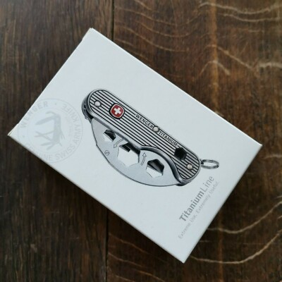 Wenger Titanium 1 original - OVP - Taschenmesser - pocket knife - Sammlermesser