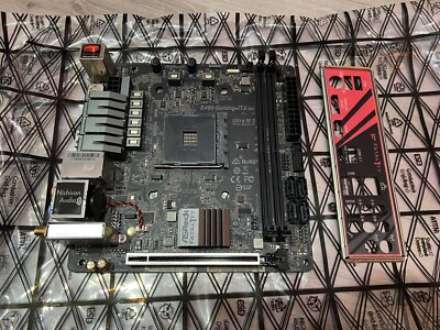 ASRock AM4 Motherboard AMD B450 Mini ITX Fatal1ty GAMING-/AC | eBay