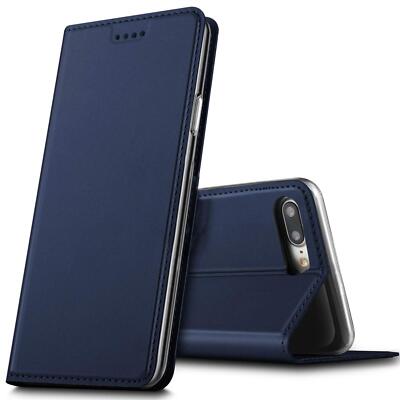 Flip Case Für Apple iPhone 7 8 Plus Schutz Hülle Handy Tasche Klapphülle Slim