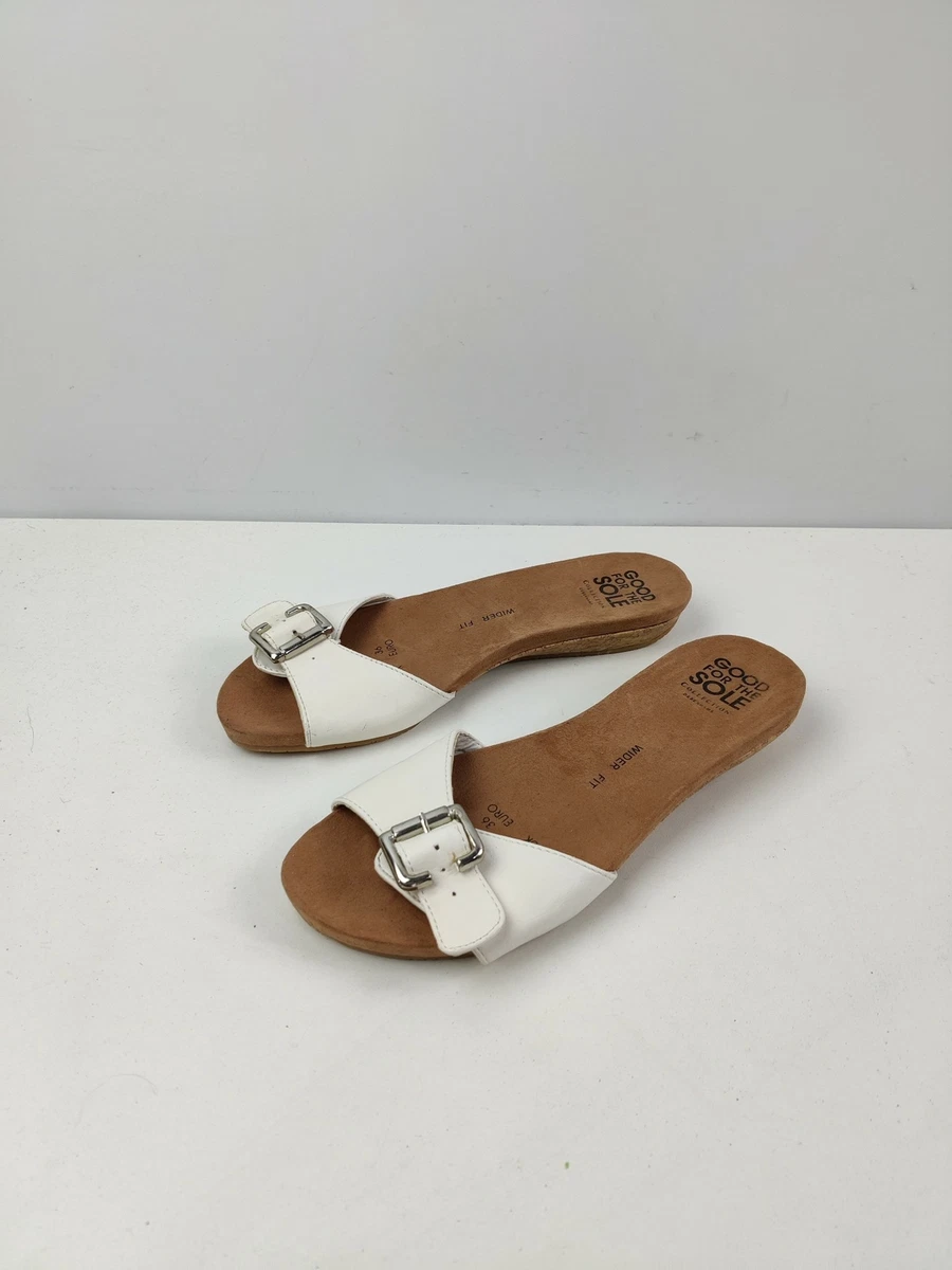Debenhams white sandals sale