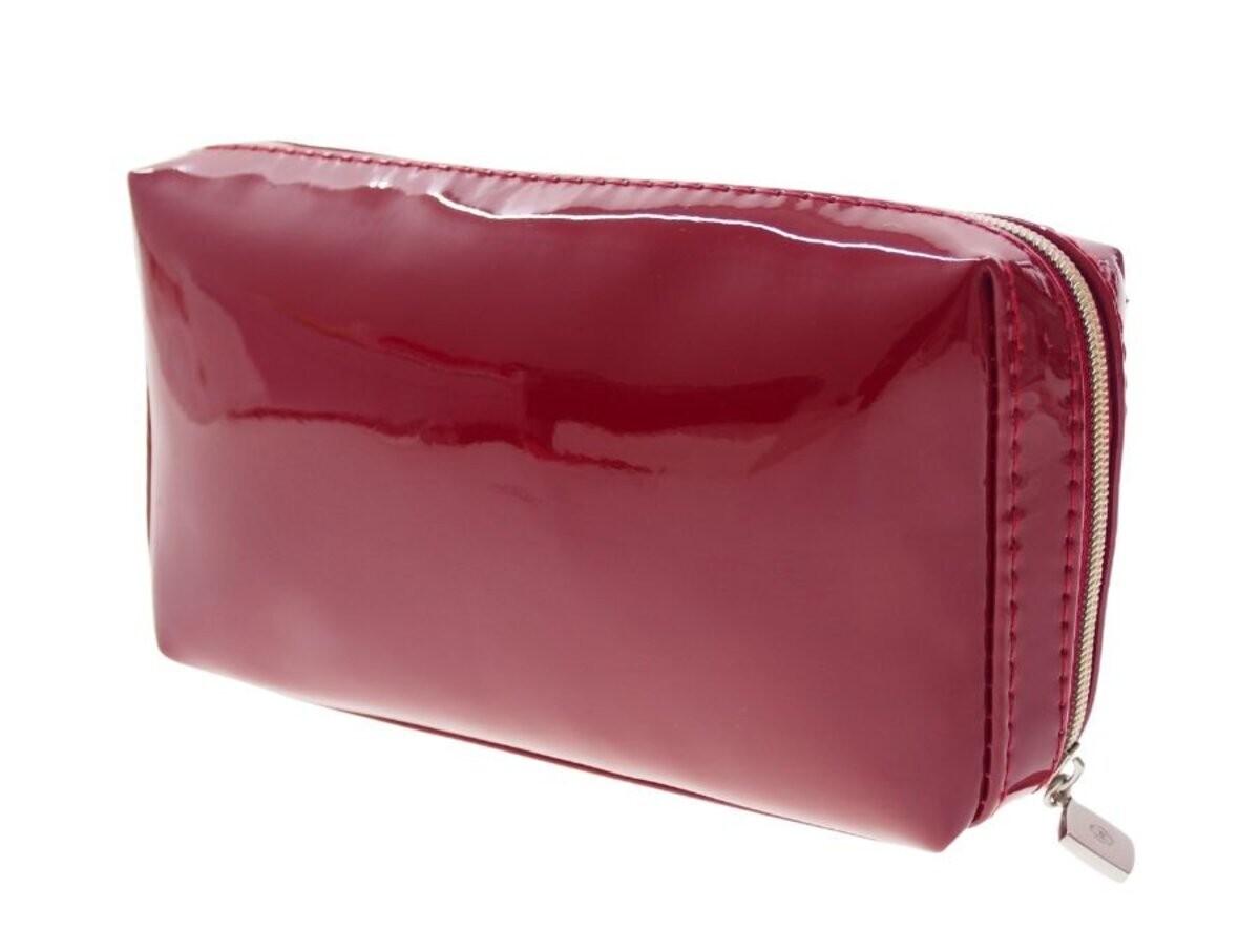 Chanel Novelty Pouch Japan Only Limited Isetan Shinjyuku Red