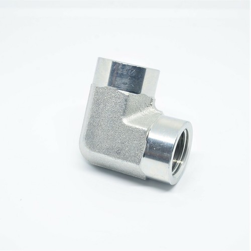 1/2 Female Npt Fpt Steel Elbow Fitting Fuel, Air, Water, Oil, Gas - Picture 3 of 6