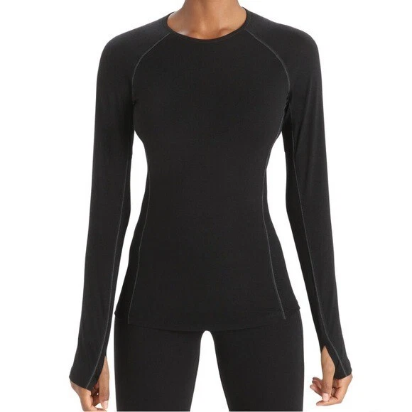 Icebreaker Womens BodyfitZone Merino 150 Zone Long Sleeve CrewThermal Base  Layer