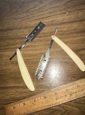 Antique 1900s Durham Duplex Razor Co., Safety Straight Razors!!