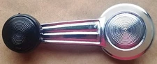 20348200 GM VARIOUS MODELS WINDOW CRANK HANDLE CHROME W/BLACK KNOB