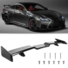 For Lexus RC F RC300 RC350 V STYLE 57" Rear Trunk Wing Lip Spoiler Glossy Black