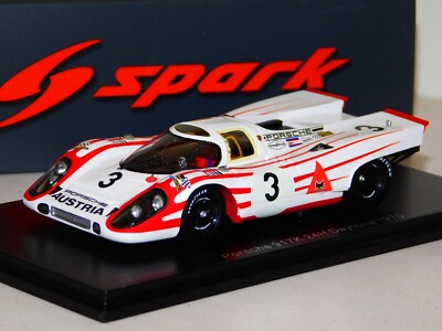PORSCHE 917K #3 ELFORD / AHRENS DAYTONA 1970 SPARK S1097 1:43