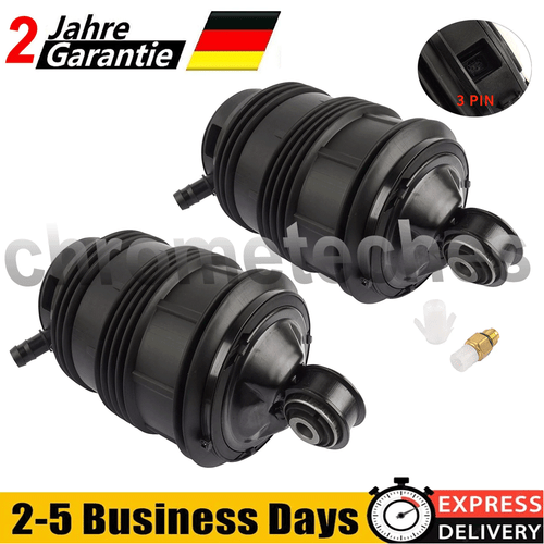 Paar 3pin Hinten Federbalg Luftfederung Für Mercedes E-Klasse W211 CLS C219 S211 - 第 1/9 張圖片