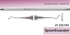DENTAL INSTRUMENT TOOL SPOON EXCAVATOR #6 EXC19H Stainless Steels Only Dental It