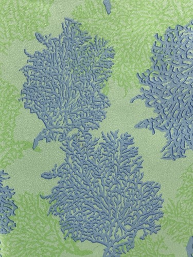 Vineyard Vines mintgrün mit blauen Meeresfächern ärmelloses Kleid Damengröße 4 " - Bild 6 von 8
