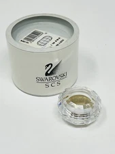 Swarovski Crystal Mint SCS 100th Anniv Silver Coin In Crystal Box  7400 090 001