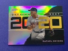 Rafael Devers 2020 Topps Chrome Update Target Decade’s Next DNC-15 Red Sox