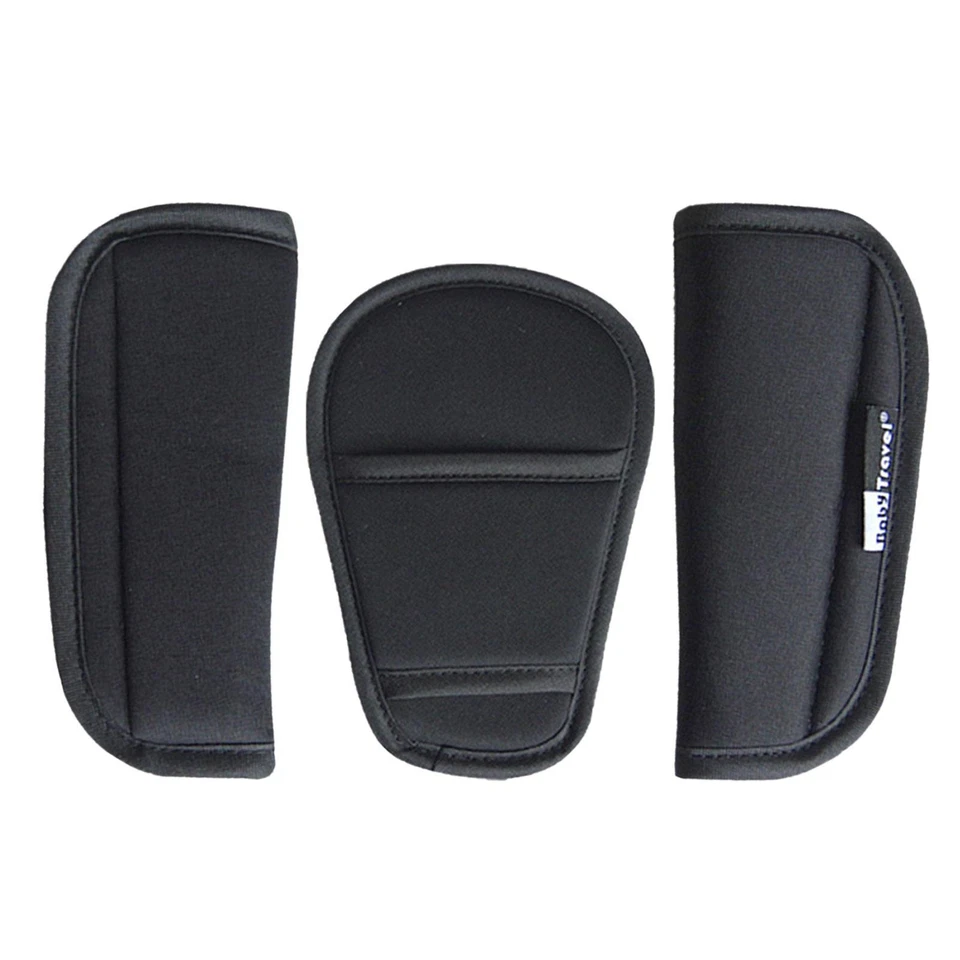 3X Car Seat Belt Pads Safety Cushion Shoulder Strap Covers Harness For Baby - Image 2 of 4