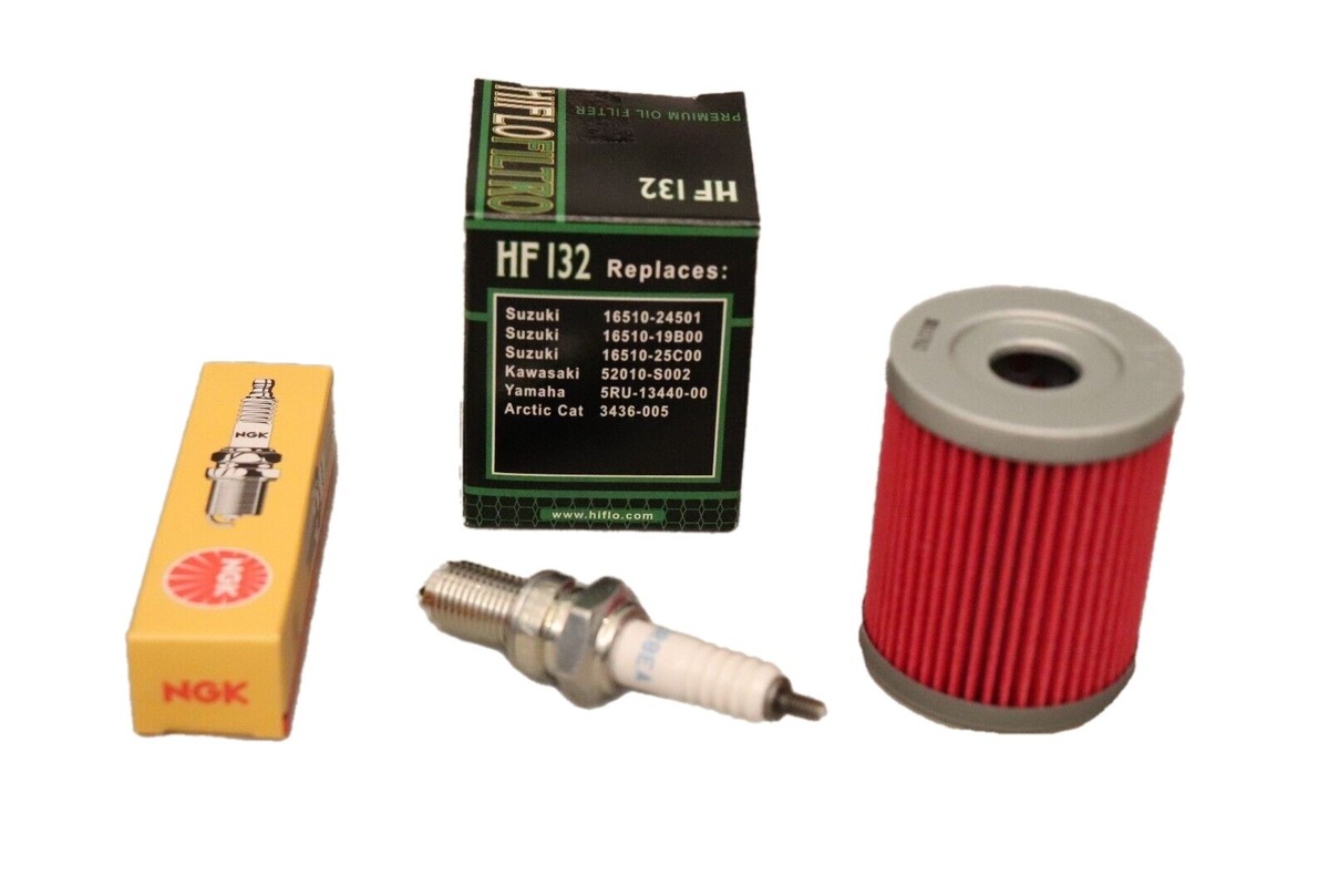 Suzuki Quadsport LTZ250 OIL CHANGE Kit Tune Up NGK Spark Plug LTZ