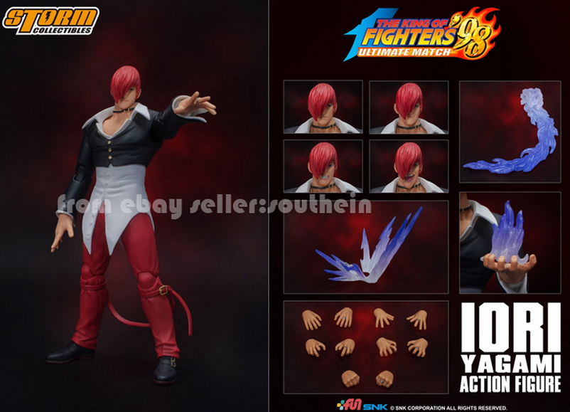 シャンプー IORI Storm Toys1/12 KOF King of Fighters 98 Lori Iori Yagami four