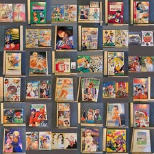 36 Vintage Anime Poster Magazine Insert Lot 1...