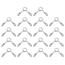 30Pcs Fuel Line Hose Clips 3mm 304 Stainless Steel Tubing Spring Clamps