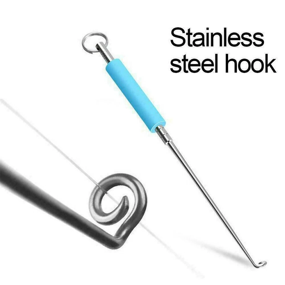 Edelstahl Haken Entferner Angelhaken Löser Angelzubehör Hakenentferner Werkzeuge - Bild 3 von 4
